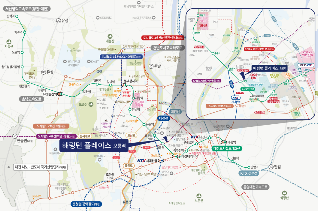 오룡역 효성 해링턴플레이스_입지환경